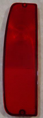 69-12011 Tail Light Lens 66-67 All Red Left Side For Early Bronco