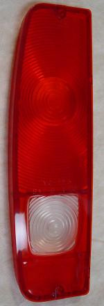 69-12021 Tail Light Lens With Backup Light, 68-77, Left, For Early Bronco