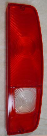 69-12022 Tail Light Lens With Backup Light, 68-77, Right, For Early Bronco