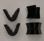 53-11101 C Bushings, 2 Degree Stock Rubber For Early Bronco