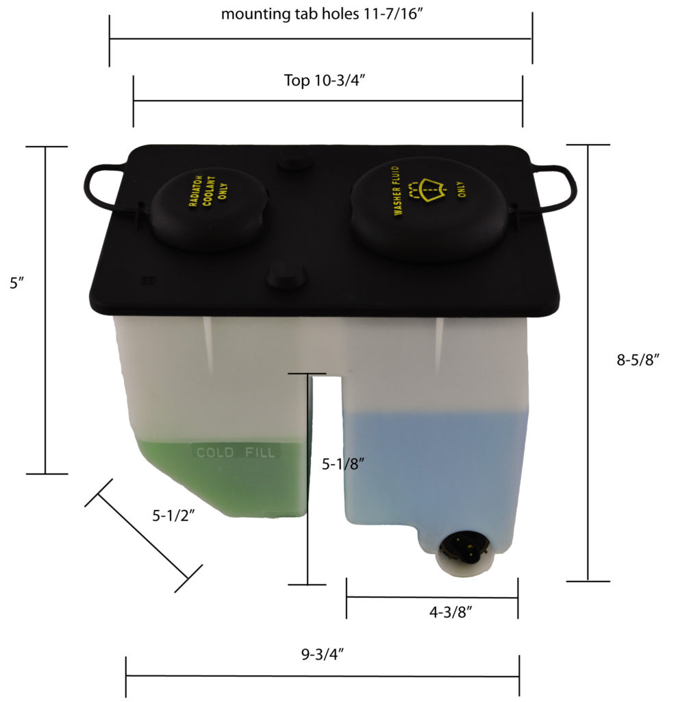 6260311 Windshield Wiper Washer System for Early Ford Bronco Wipers BC Broncos