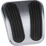67-54111 E Brake Pad, Curved Aluminum W/ Rubber