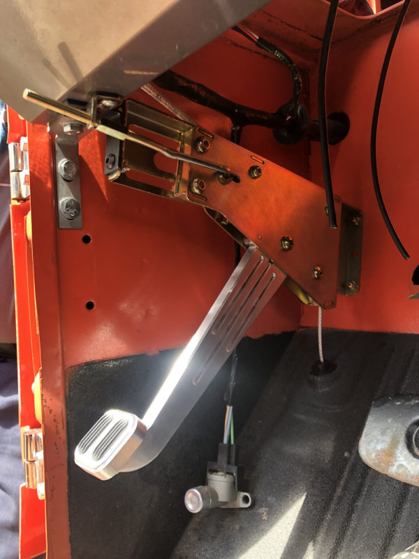 3700013 Black E Brake Pedal Assembly BC Broncos