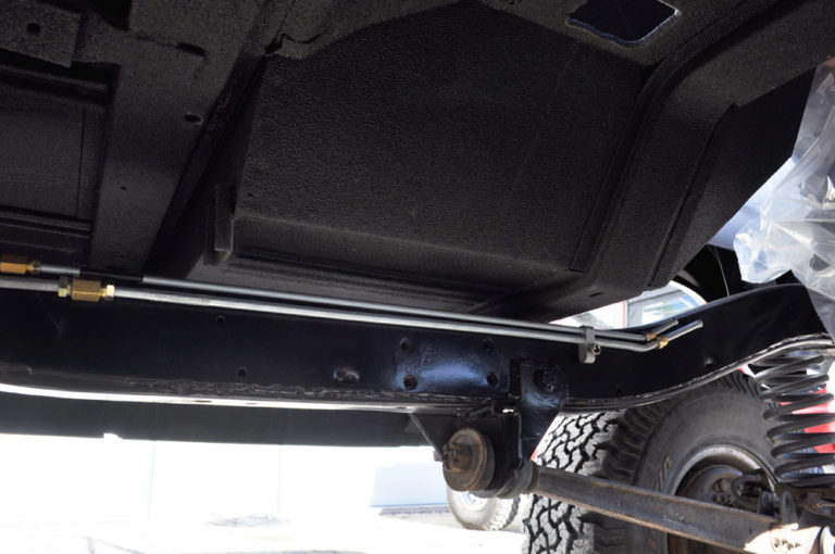 1160334 Deluxe EFI Fuel Line Kit Rear Inlet 1 Tank for Early Ford