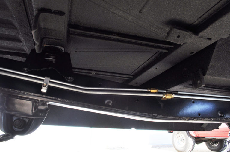 1160334 Deluxe EFI Fuel Line Kit Rear Inlet 1 Tank for Early Ford