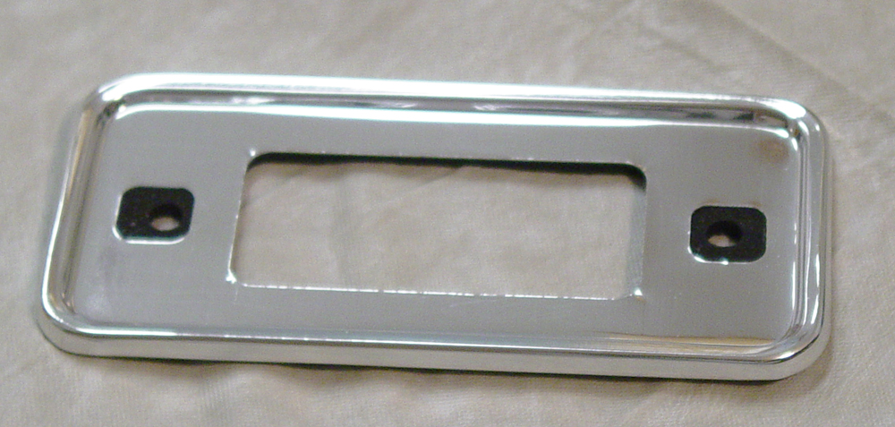 69-01310 Side Marker Bezel, Chrome, For Early Bronco