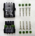 81-60014 18-20 Gauge 4 Wire Weather Pack Connector Kit For Early Bronco