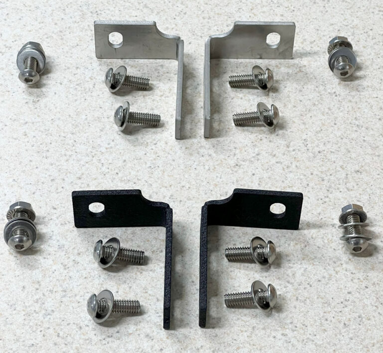 7 Lower Dash Brackets, Pair BC Broncos