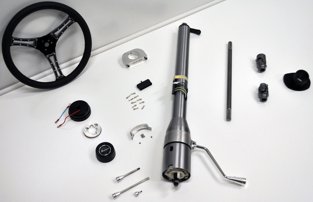 Steering Column Kit For Coyote With Auto 6R80 For Early Ford Bronco