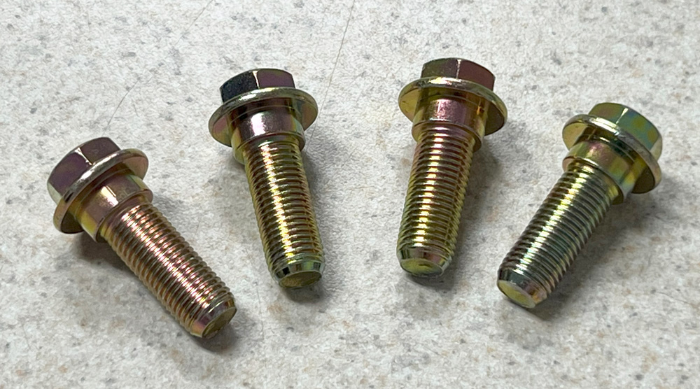 Seatbelt Shoulder bolt for 3 point seat belt – 4 Bolts